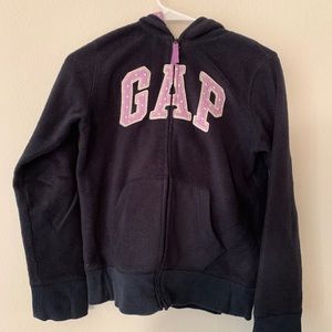 Gap Navy Blue Zip-Up Hoodie